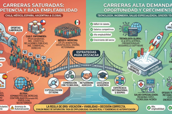 carreras que no se deben elegir 2026