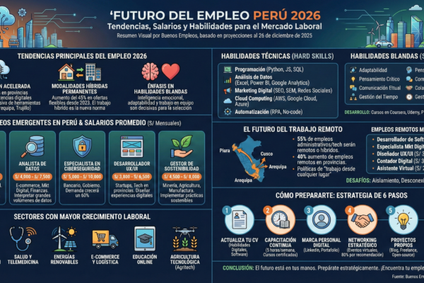 futuro del empleo 2026 perú