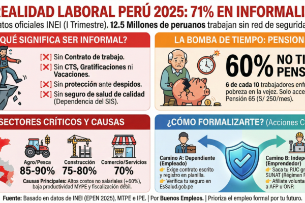 informalidad laboral perú 2025