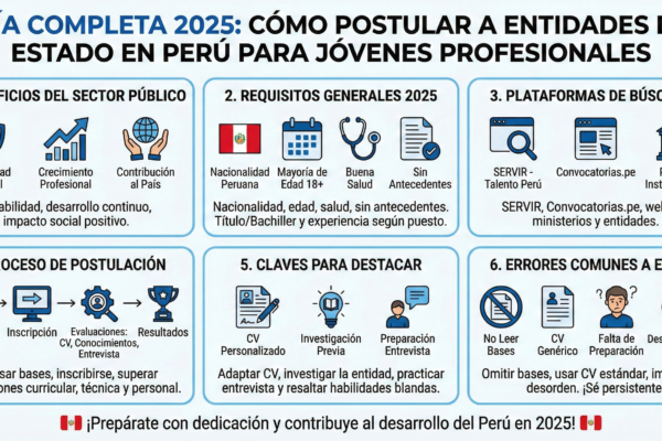 postular a entidades del estado