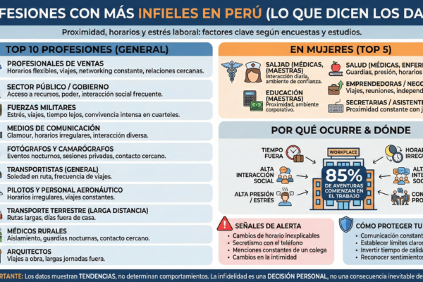 trabajos con mas infieles en perú