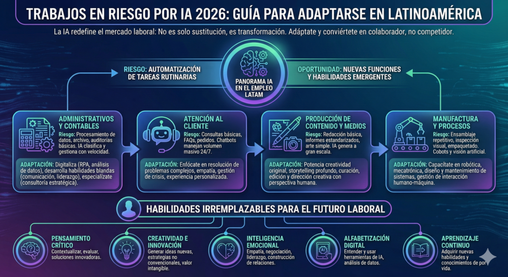 trabajos en riesgo 2026