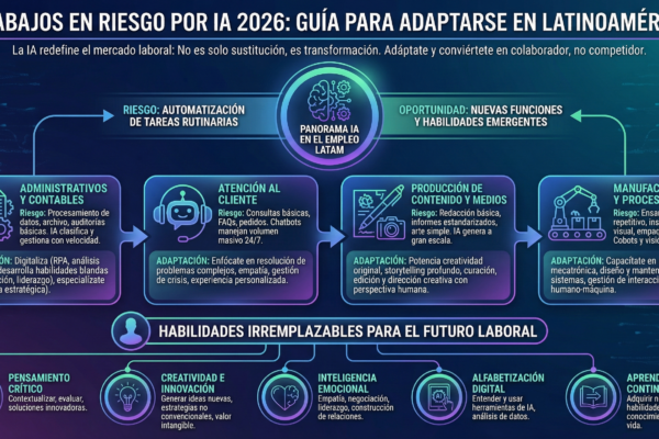 trabajos en riesgo 2026